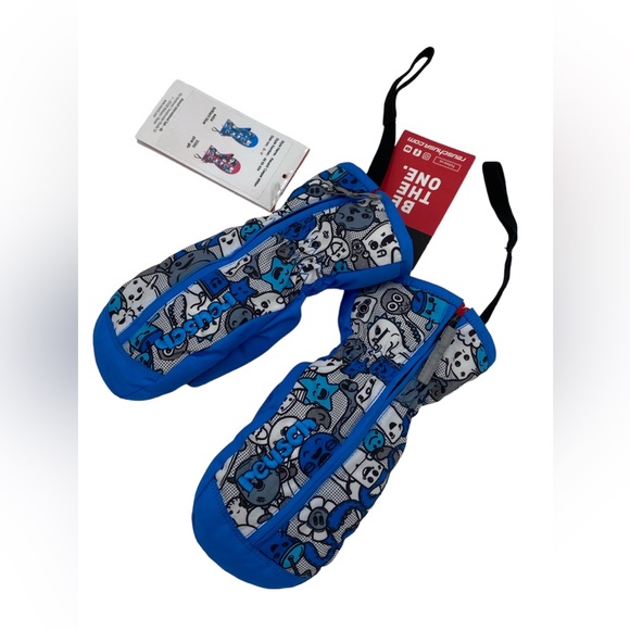 Reusch KIDS Mittens Skiing Snowboarding Sledding Snow Outdoors Size Medium - Picture 2 of 6